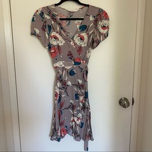 Astr the label wrap dress